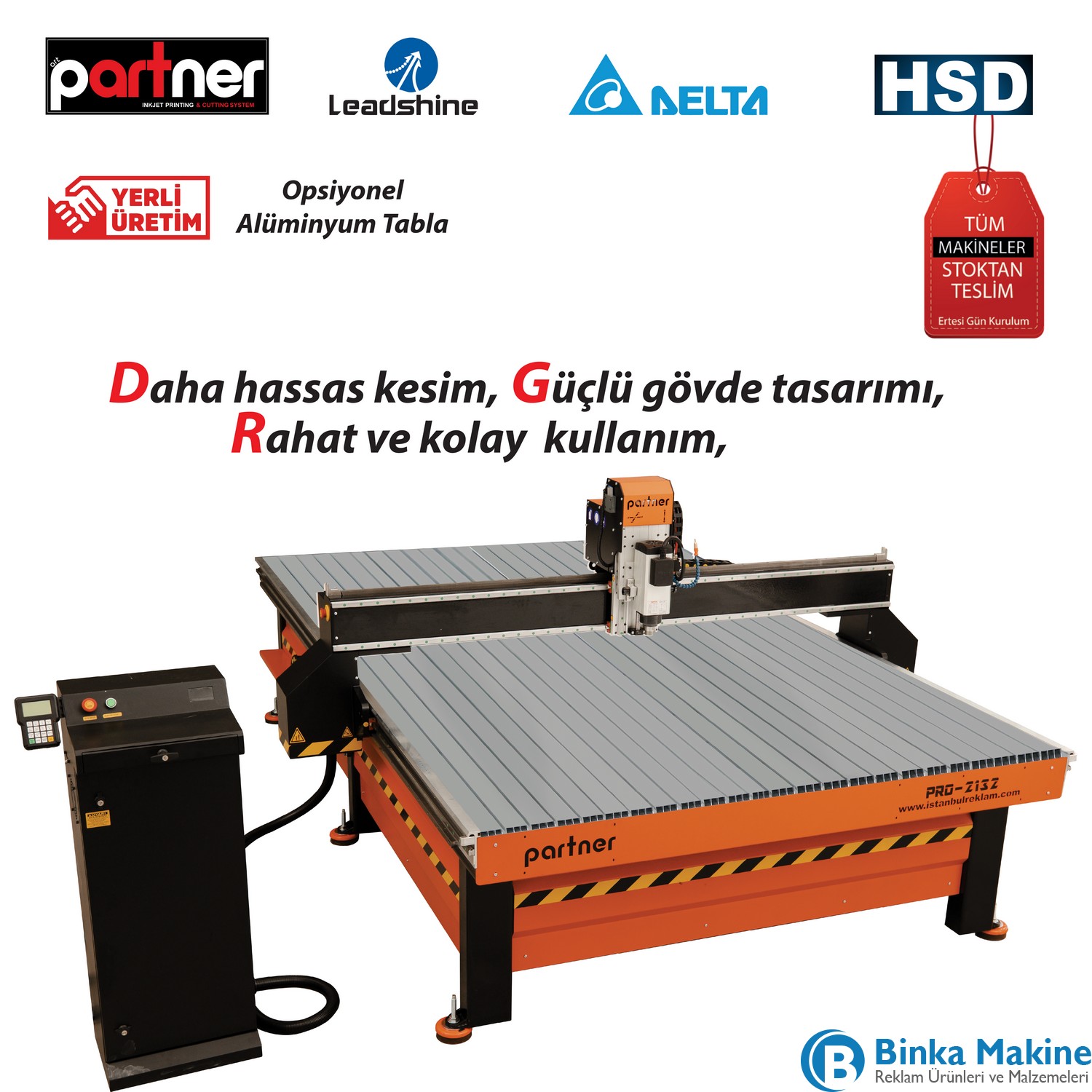 Partner Pro - Servo CNC Router